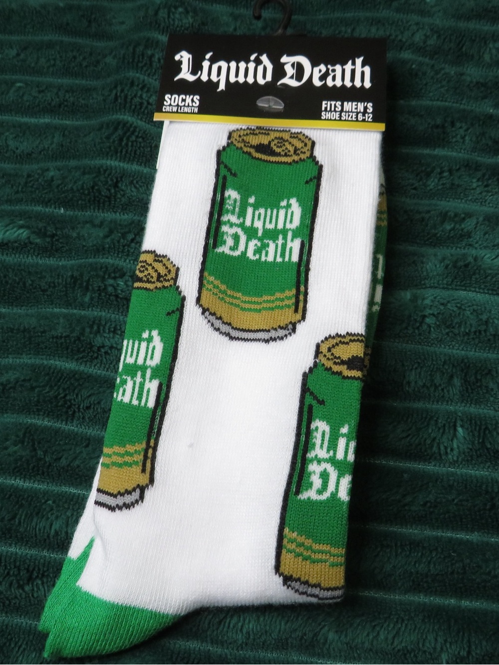 Liquid Death Socks